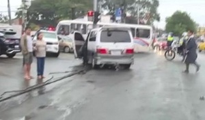 Accidente sobre Fernando de la Mora e Ybapobo - C9N