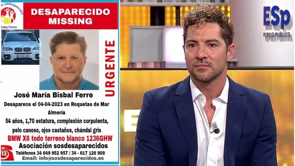 ¡Alarma desactivada! Encuentran con vida al hermano de David Bisbal - Megacadena — Últimas Noticias de Paraguay