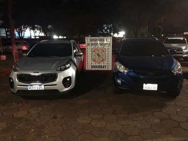 Incautan dos vehículos usados como logística en asesinato de guardiacarcel - Policiales - ABC Color