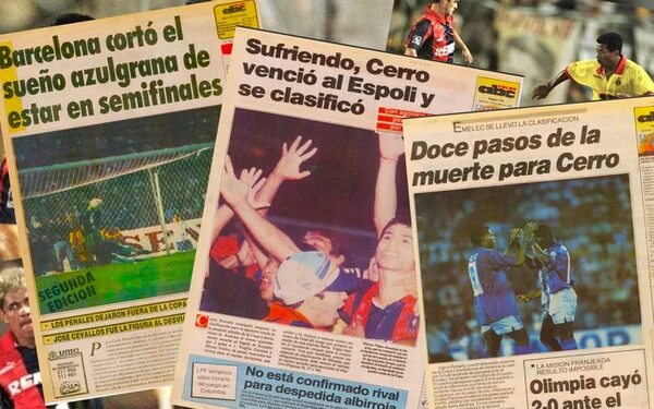 Cerro Porteño y los números de local ante rivales ecuatorianos - Cerro Porteño - ABC Color