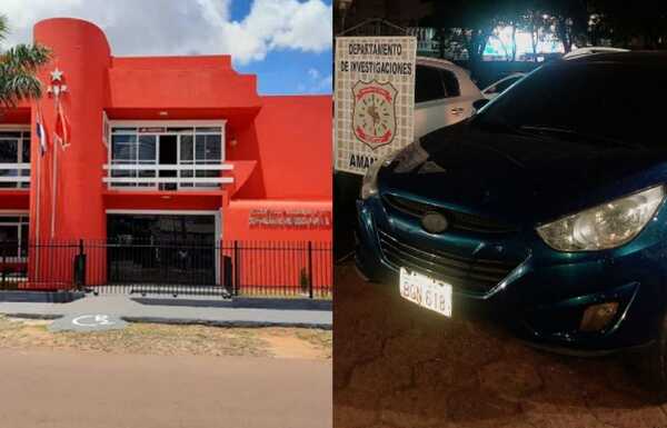 PJC: Allanan ´Seccional Colorada´ e incautan vehículos que habrían sido utilizados por sicarios