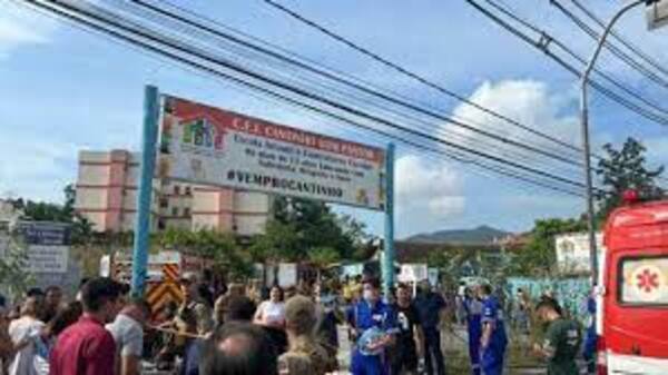 Ataque a una guardería en Brasil deja al menos cuatro niños muertos