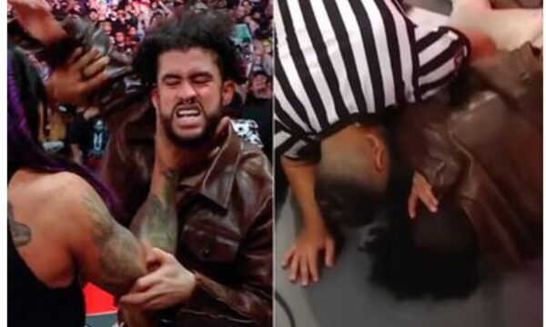 (VIDEO)Mirá la brutal golpiza que recibió Bad Bunny de parte de Damián Priest en la WWE