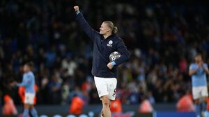 Haaland vuelve a los entrenamientos del Manchester City