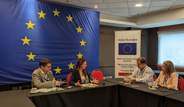 Candidatos de Patria Querida se reúnen con observadores electorales de la Unión Europea