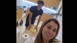 ¡No importa el lugar... "Pulpito" no se perdió la preparación de chipa en Rusia!