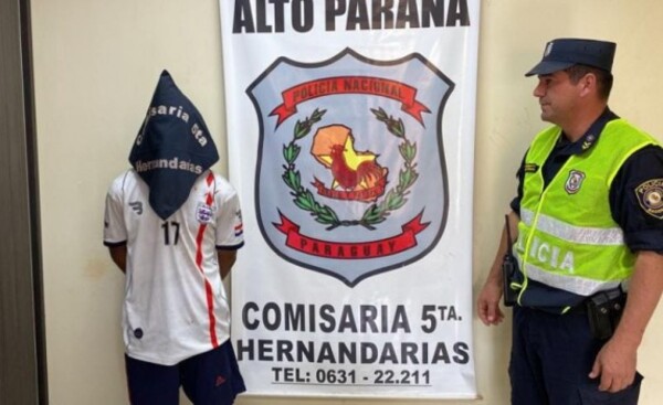 Detienen a joven tras hurtar dinero de una despensa