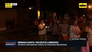 Video: Semana Santa: Viacrusis luminoso - Mesa de Periodistas - ABC Color