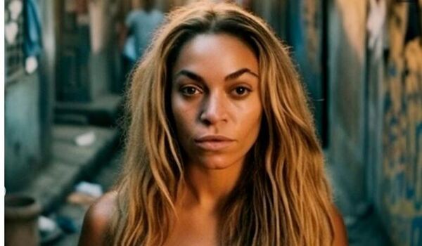 ¿Cómo se vería Beyonce y otras celebridades de no ser famosas? La Inteligencia Artificial muestra su lado más pobre