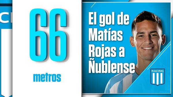 [VIDEO] Libertadores: Matías Rojas y un gol de película para el triunfo de Racing
