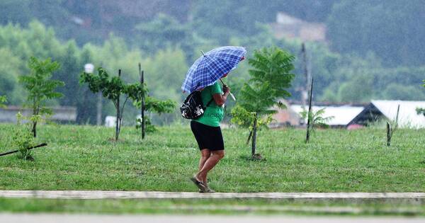 La Nación / Pronostican un Jueves Santo con lluvias y tormentas para todo el país