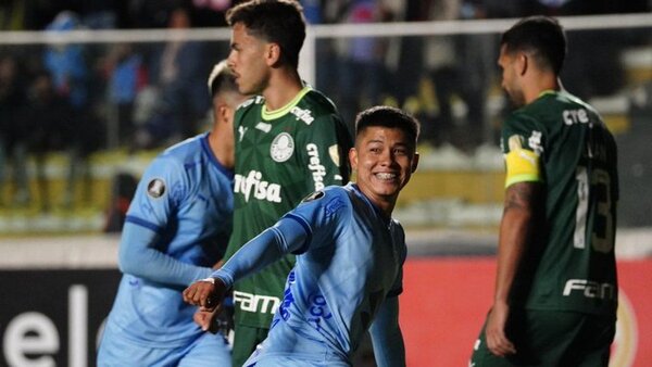 Bolívar mete un triunfazo ante Palmeiras
