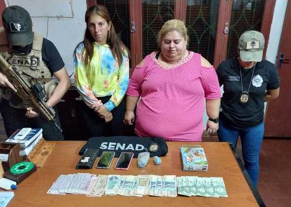 Mujeres microtraficantes fueron detenidas en ómnibus que iba a Pilar | 1000 Noticias