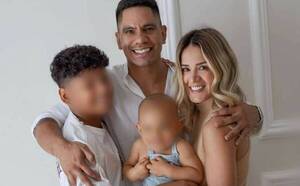 Luego de la feroz denuncia, expelotero anda reconciliado con su pareja