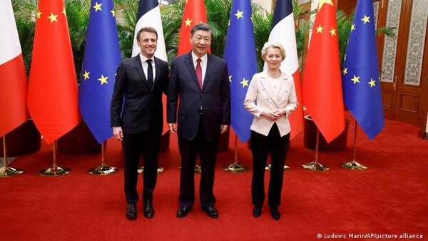 La UE y Francia piden a China más implicación para la paz en Ucrania