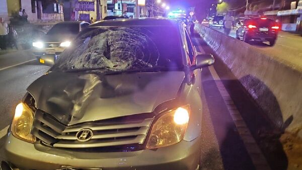 Un peatón muere tras ser arrollado por automóvil en Itauguá