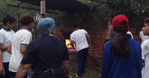 La Nación / Con la tradicional “chipa apo” y charlas reflexivas, escuelas vivieron la Semana Santa