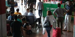 Unas 150 mil personas ya pasaron por la Estación de Buses de Asunción