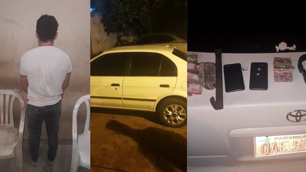 Rápida acción policial permite aprehensión de un hombre que sup. hurtó en un comercio