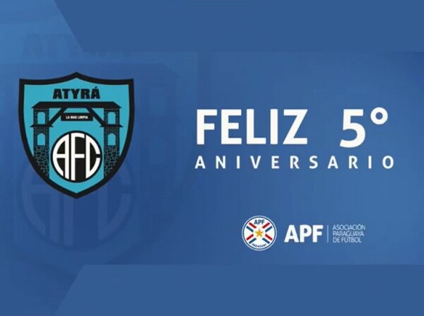 Quinto aniversario de Atyrá FC - APF