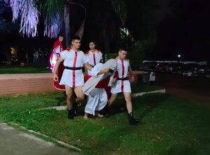 Jesús fue arrestado en el huerto de Getsemaní de San Lorenzo y Domingo Savio - Nacionales - ABC Color