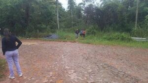 Candidata a vicepresidenta fue a parar a la cuneta tras accidente
