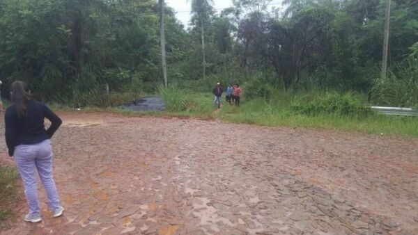 Candidata a vicepresidenta fue a parar a la cuneta tras accidente