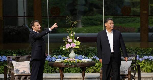 La Nación / Macron cierra gira por China con nuevo encuentro con Xi y lamenta guerra en Ucrania