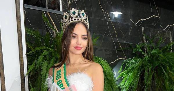 La Nación / ¡Con caravana! Así recibieron a la Miss Grand Paraguay 2024 en Pedro Juan
