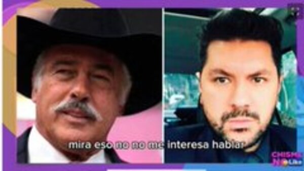 Hijo no reconocido de Andrés García se negó a hablar del deceso del actor: ''No me interesa''