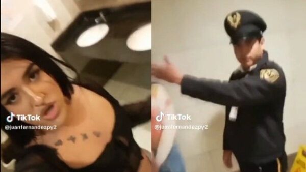 Le nagaron entrar al baño de mujeres a Shirley Boom y armó sarambi