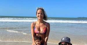 La Nación / Chirola y Anto Volpe disfrutan vacaciones “soñadas” a puro sol y playa