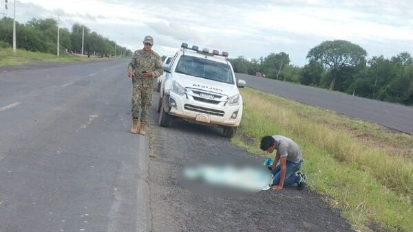 Niño de cinco años murió atropellado sobre la Ruta Transchaco