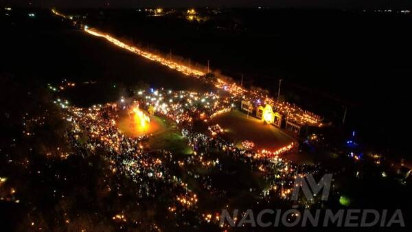 [GALERÍA] Tañarandy regaló un espectáculo emocionante para revivir de manera única la historia católica