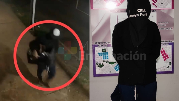 Aprehenden a hombre que sup. hurtó objetos de un camión