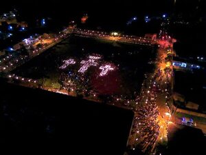 Luces por secuestrados en Concepciòn - Nacionales - ABC Color