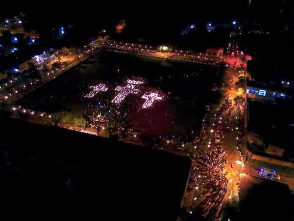 Luces por secuestrados en Concepciòn - Nacionales - ABC Color