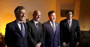 La Nación / La cena de la Conmebol, en el Ferrocarril