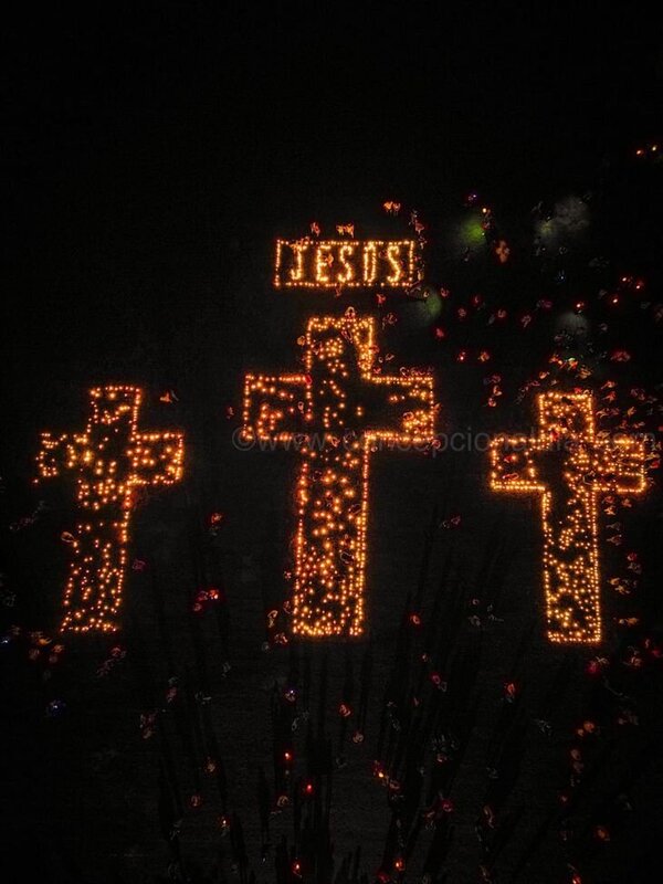 20.000 personas participaron del camino de las luces en Concepción - Radio Imperio