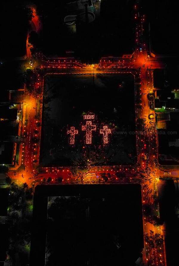 20.000 personas participaron del Camino de las Luces en Concepción
