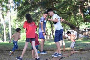 Vecinos del Parque Caballero celebran llegada de Escuelas Deportivas - .::Agencia IP::.