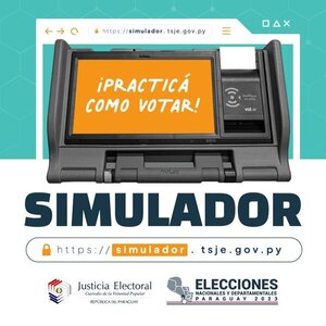 Electores pueden practicar cómo votar en las máquinas electrónicas - ADN Digital
