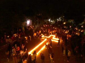 “Luces de la memoria” reunió a 500 espectadores en Piribebuy - Nacionales - ABC Color