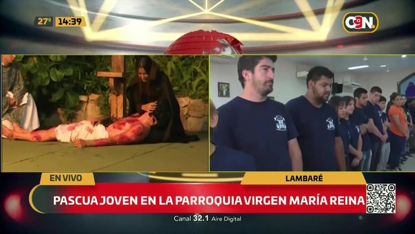 Pascua Joven en la Parroquia Virgen María Elena - C9N