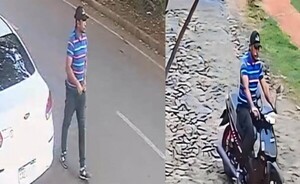 Buscan identificar a solitario ladrón que robó una motocicleta