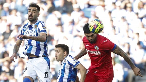 La Real Sociedad hace pequeño al Getafe de Omar Alderete