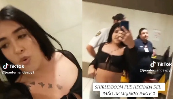 Incidente con tiktoker trans en shopping genera revuelo en redes