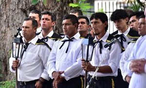 Señor mío Jesucristo... El canto resuena en Ñemby - Nacionales - ABC Color