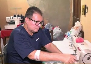 Diario HOY | En tela de esperanzas: paciente oncológico vende sábanas para costear tratamiento