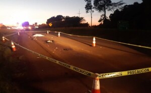 Motociclista muere en accidente rutero en Minga Guazú